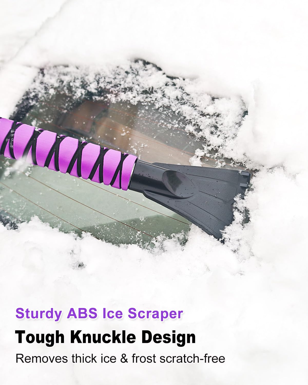 HEEYA pivoting brush head at angle, adapts to curved surfaces