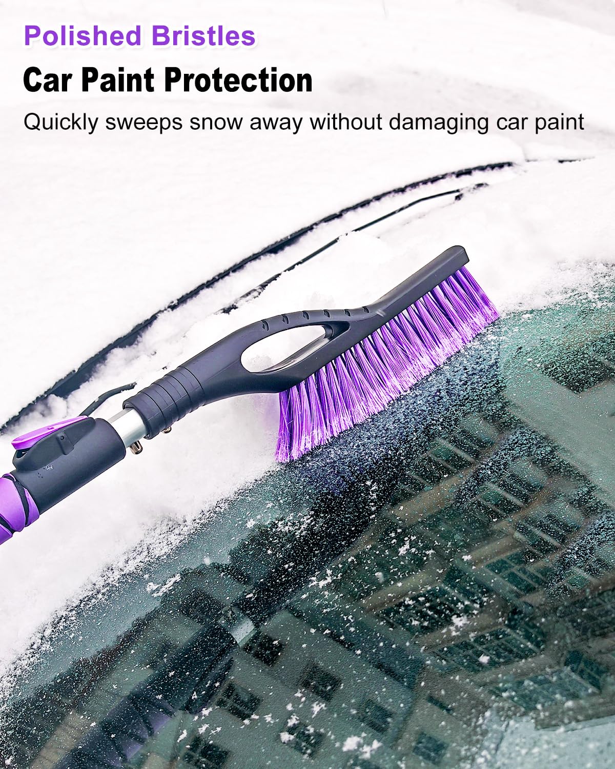 HEEYA ABS scraper edge and knuckles, strong ice-chipping advantage