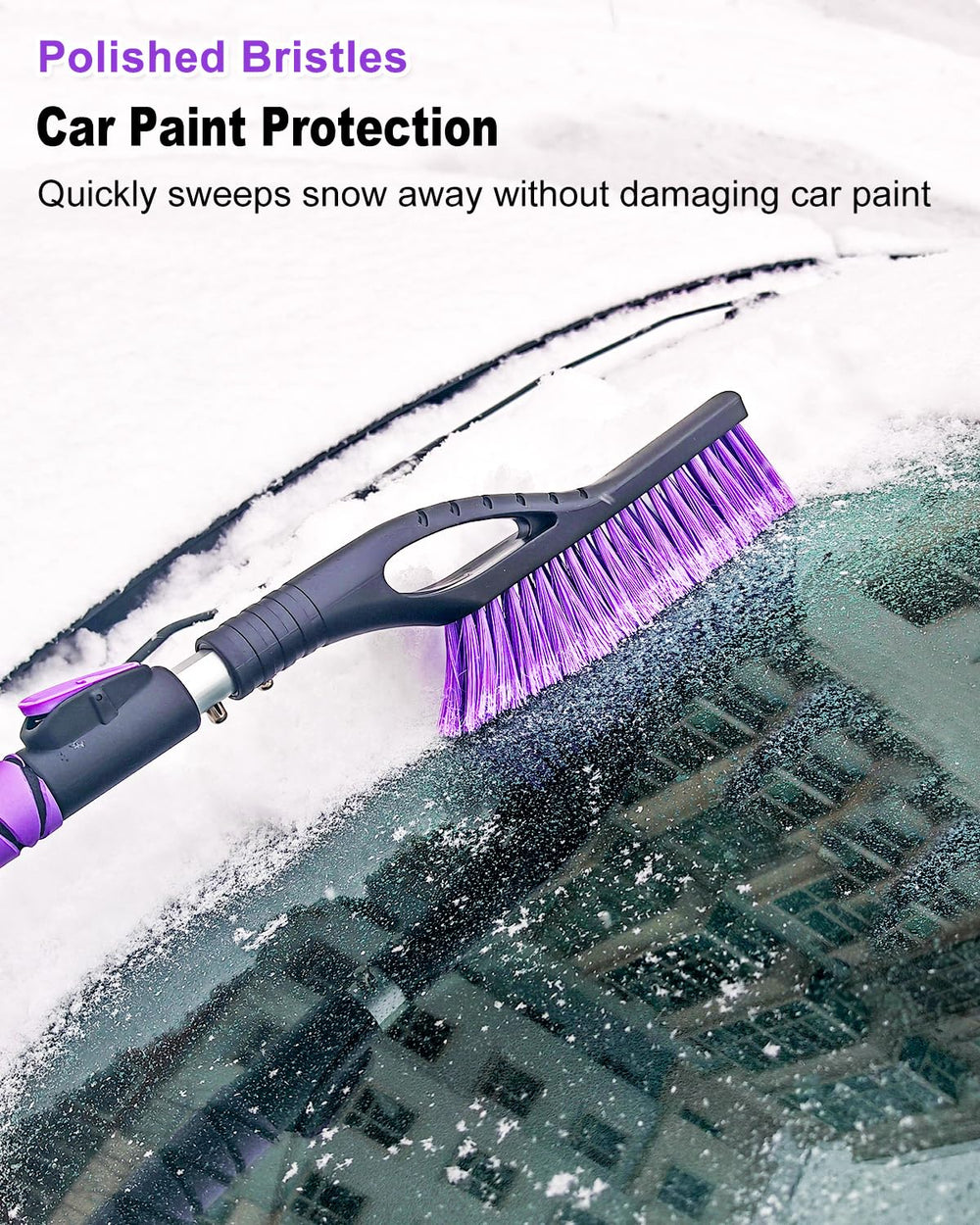 HEEYA ABS scraper edge and knuckles, strong ice-chipping advantage