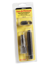 Helicoil Save-A-Thread front packaging showing kit contents and repair benefit