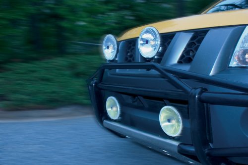 HELLA night beam illuminating highway ahead for improved long-range vision