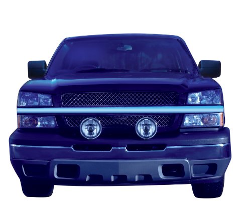 HELLA 500FF installed on bumper demonstrating integration and styling