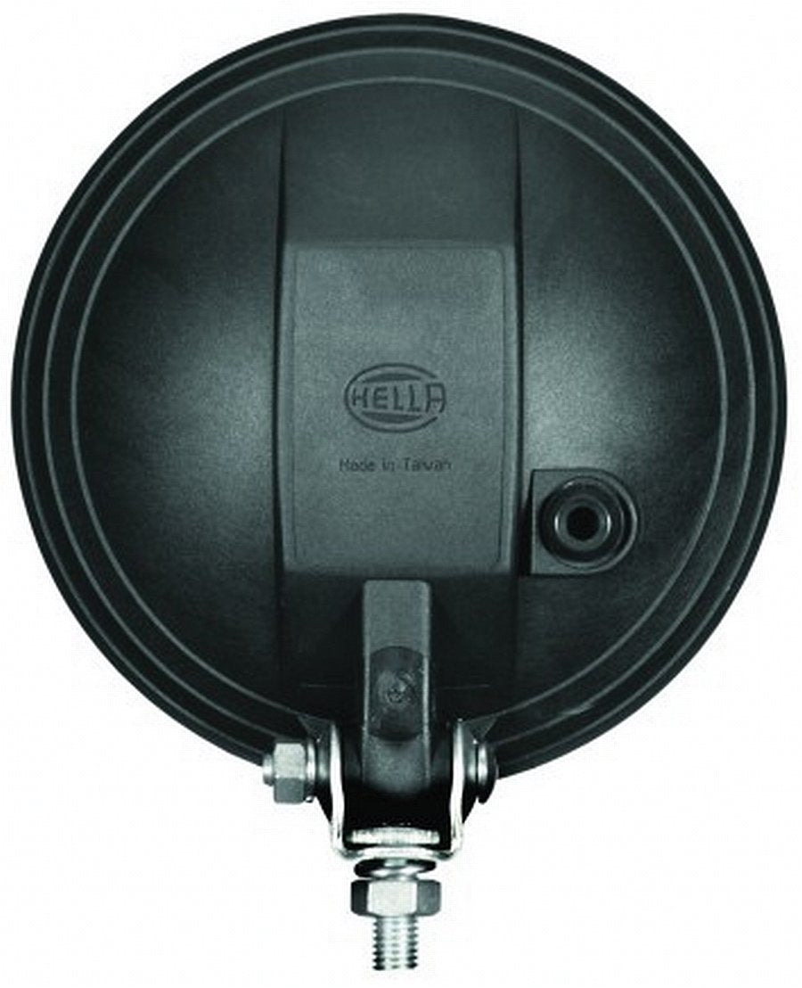 HELLA 500FF close-up of aluminum vapor-coated reflector for focused beam