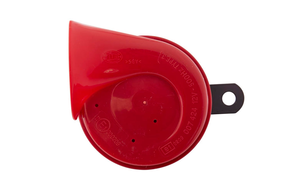HELLA high-tone trumpet close-up highlighting durable construction and clarity