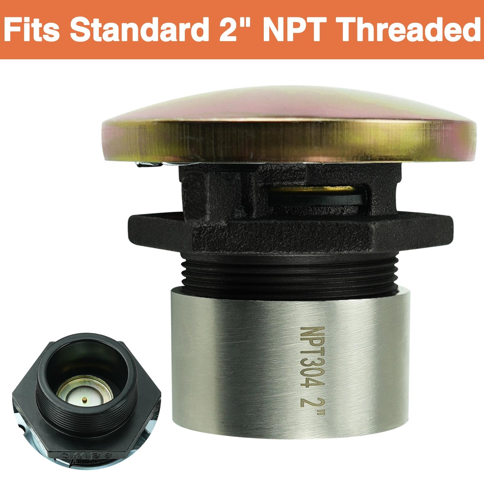 HEMRUNK iron base thread detail highlighting sturdy connection and leak resistance