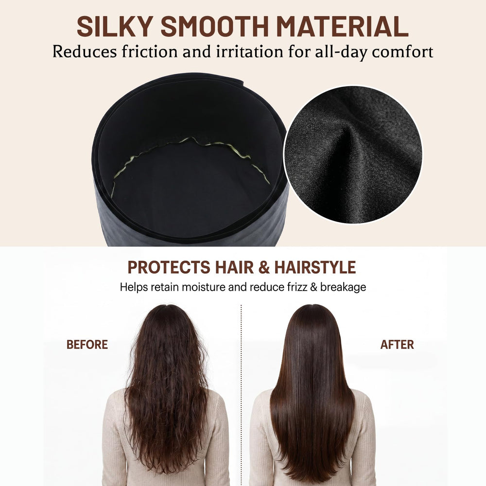 Hercicy liner placed inside a helmet demonstrating added comfort and fit