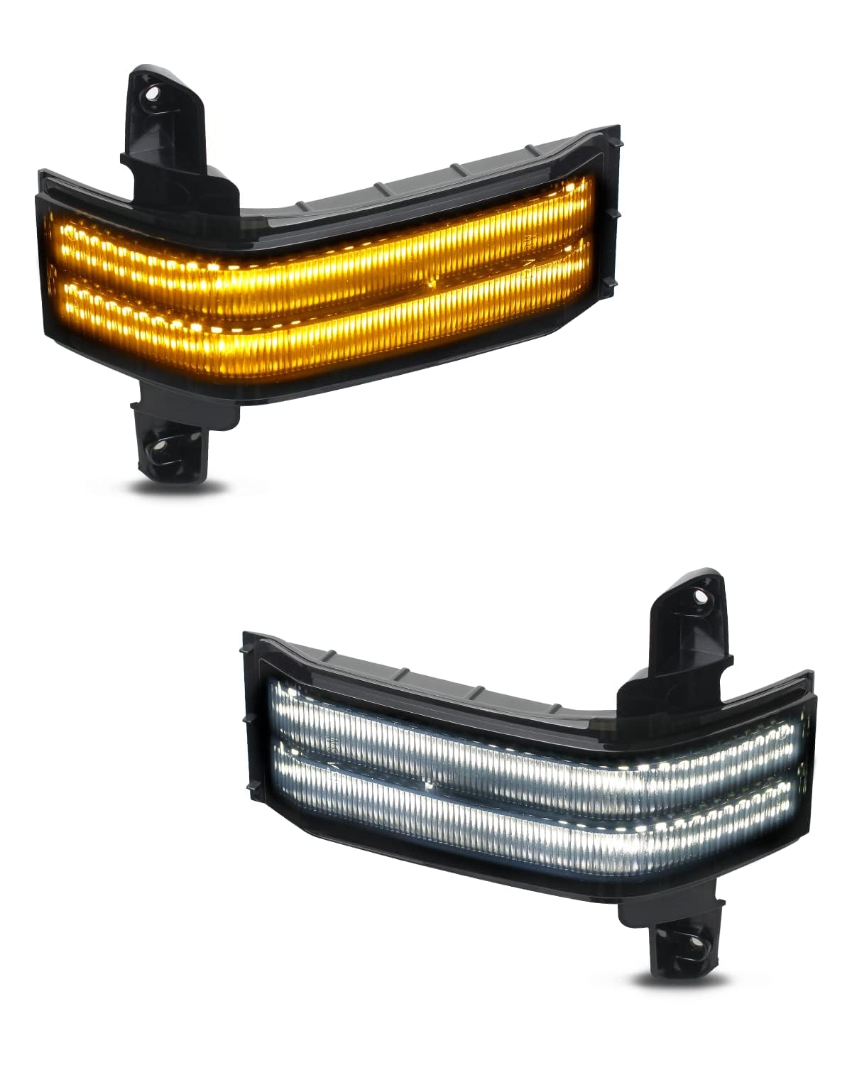 HERCOO front assembly smoke lens showing sleek look and improved visibility