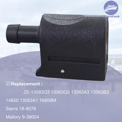 Heurofosh connector attached to fuel hose demonstrating easy installation