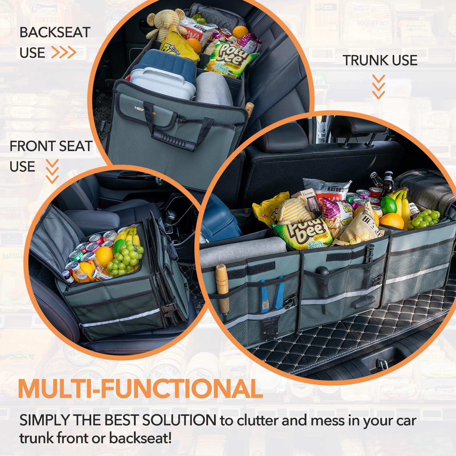 HEYTRIP underside non-slip skids and baseboards preventing sliding and sagging