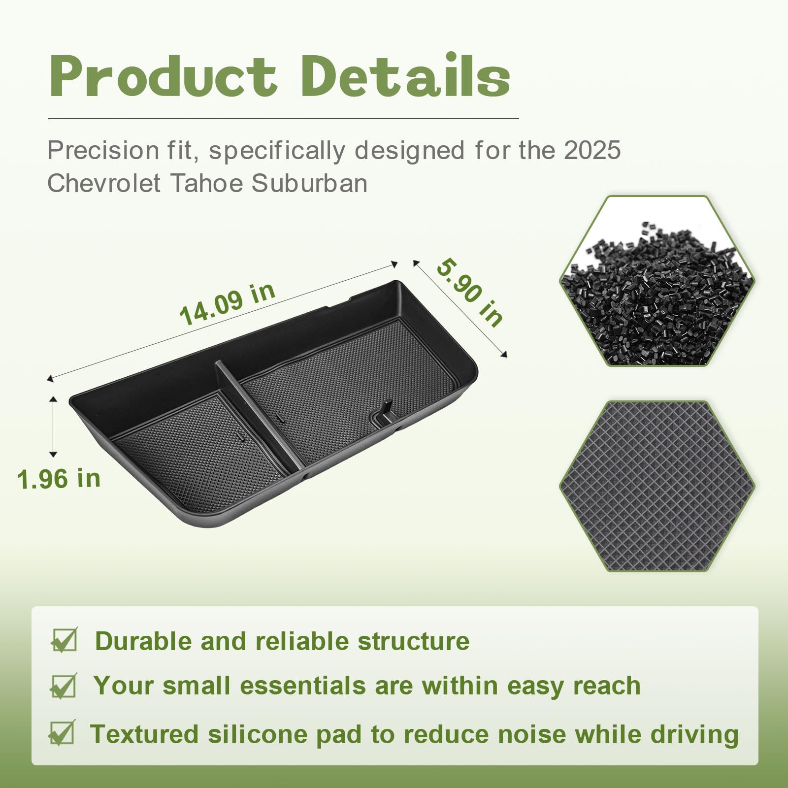 HGWEI label and ABS material detail showing durable construction