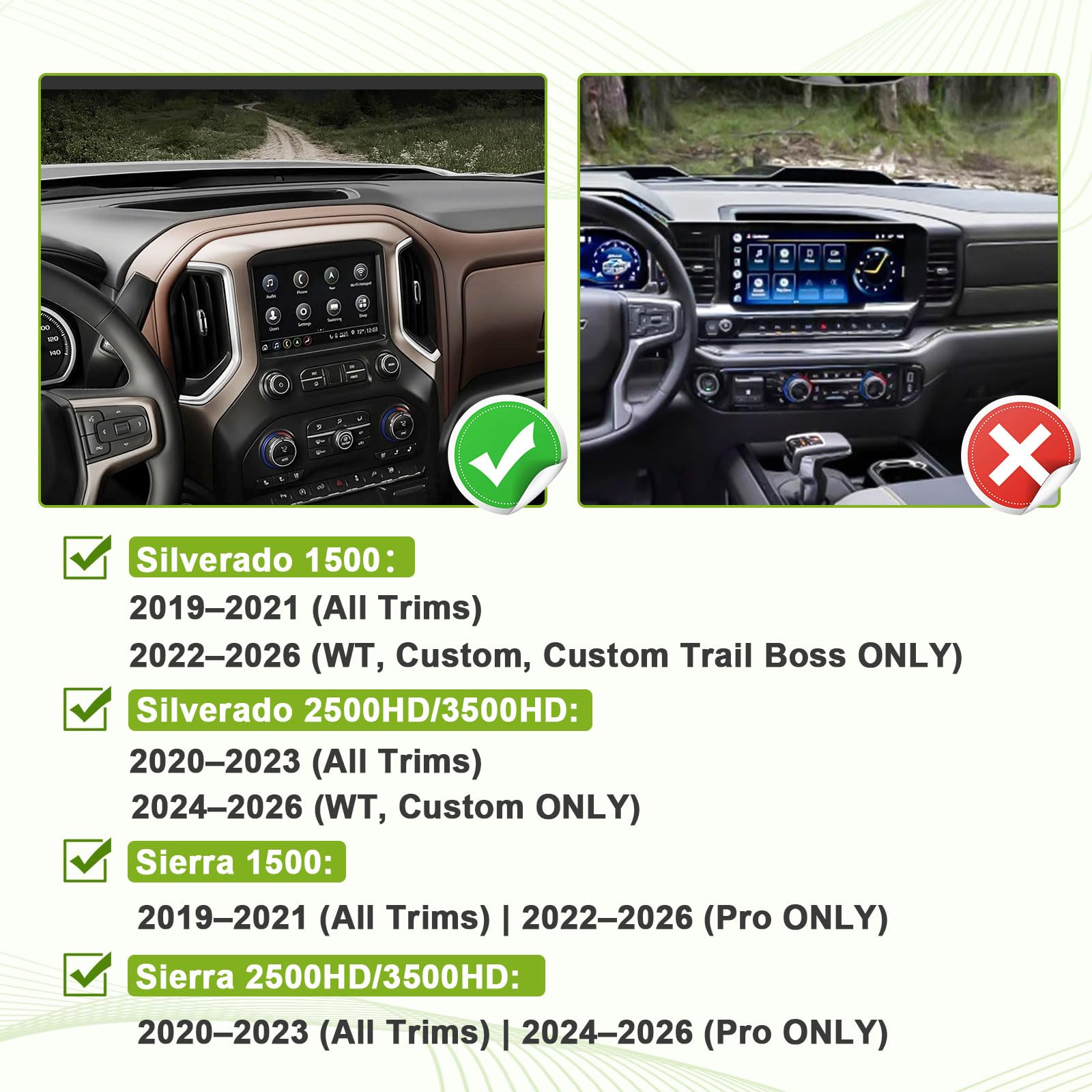 HGWEI side profile installed in dash demonstrating secure fit