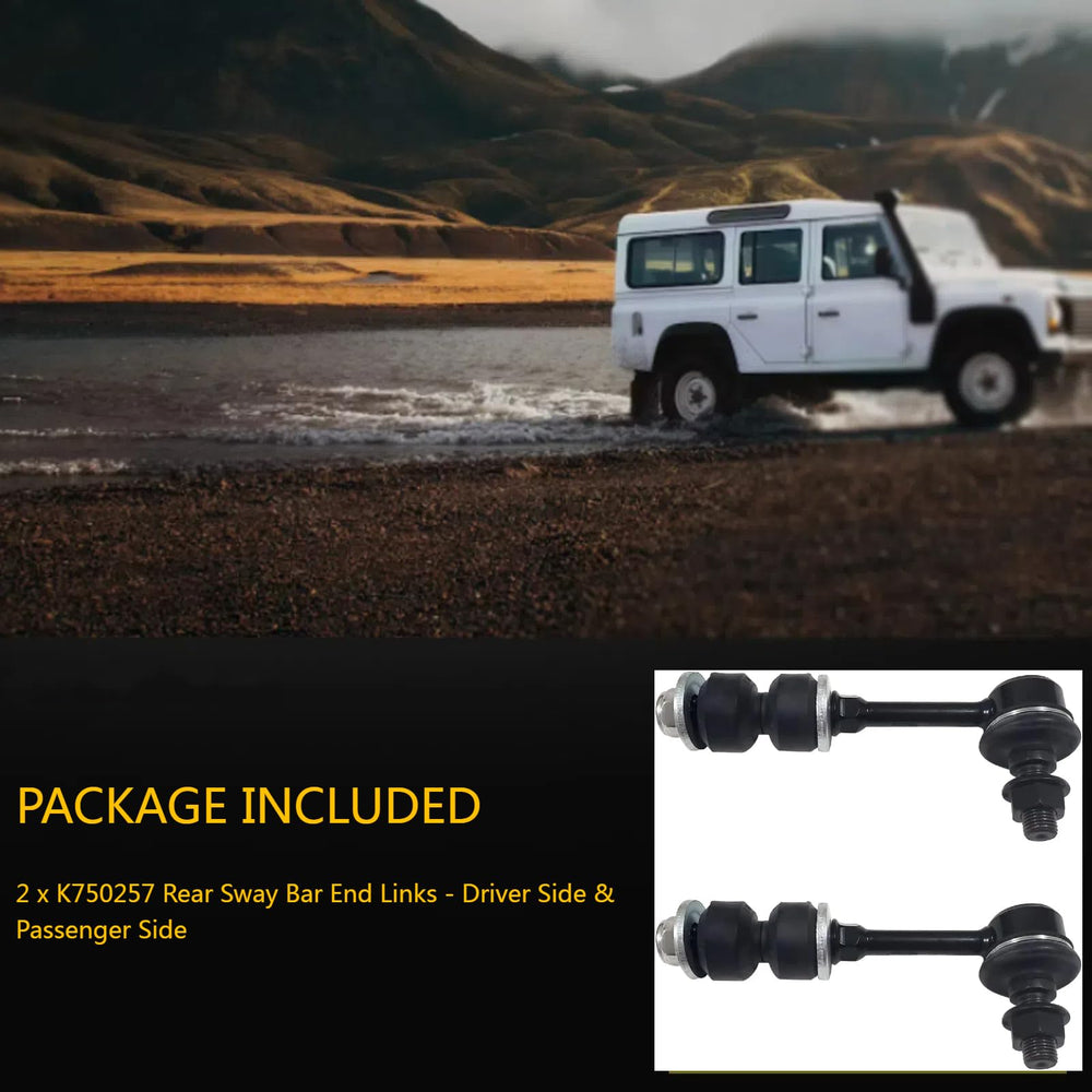 HHCM installed rear sway bar link on RAV4 showing restored stability and reduced sway