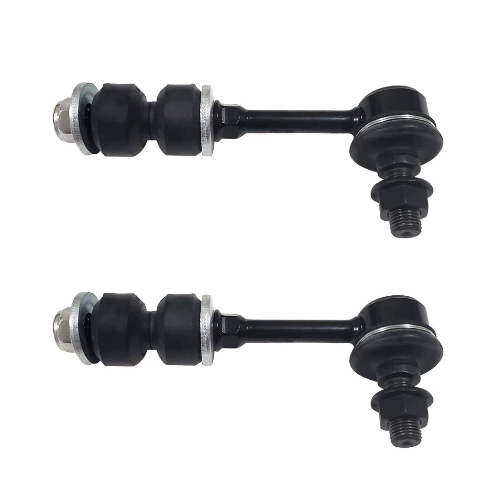 HHCM rear sway bar link kit front view showing packaged parts and fitment benefit