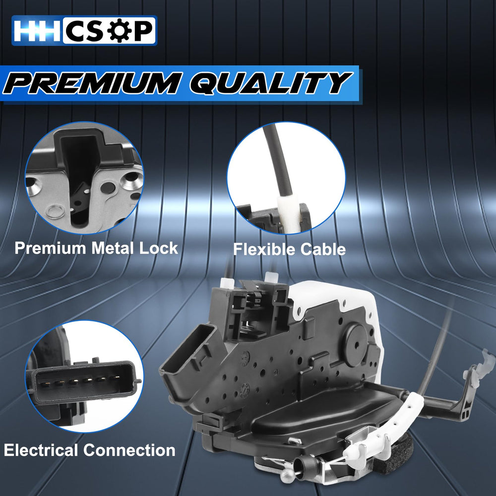 HHCSOP actuator mounted in vehicle door demonstrating proper fit and function