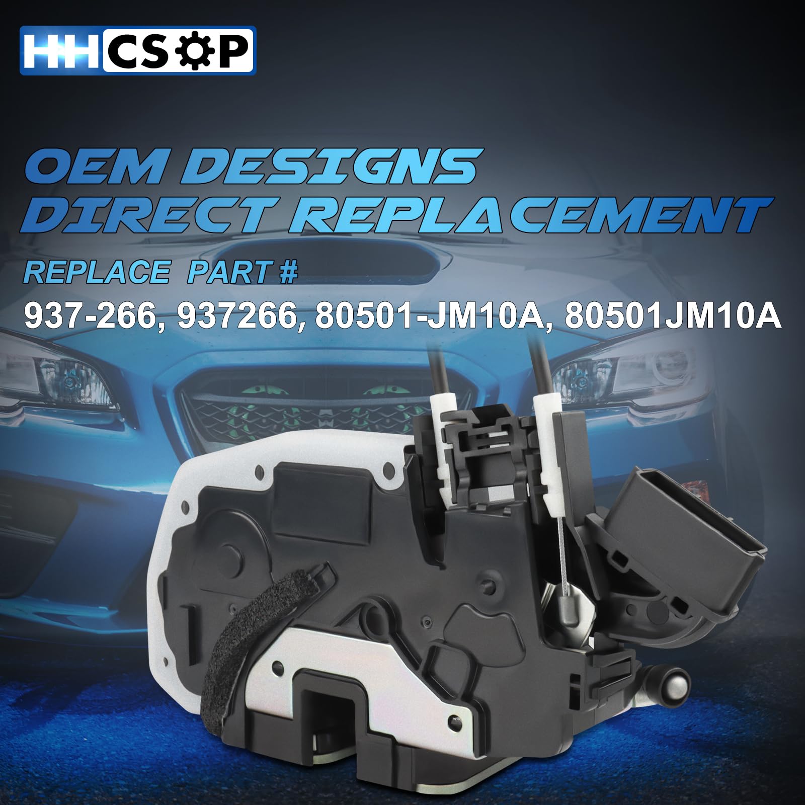 HHCSOP actuator wiring connector detail for easy plug-and-play installation