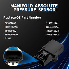 HHCSOP MAP sensor connector closeup with secure OE-style plug benefit