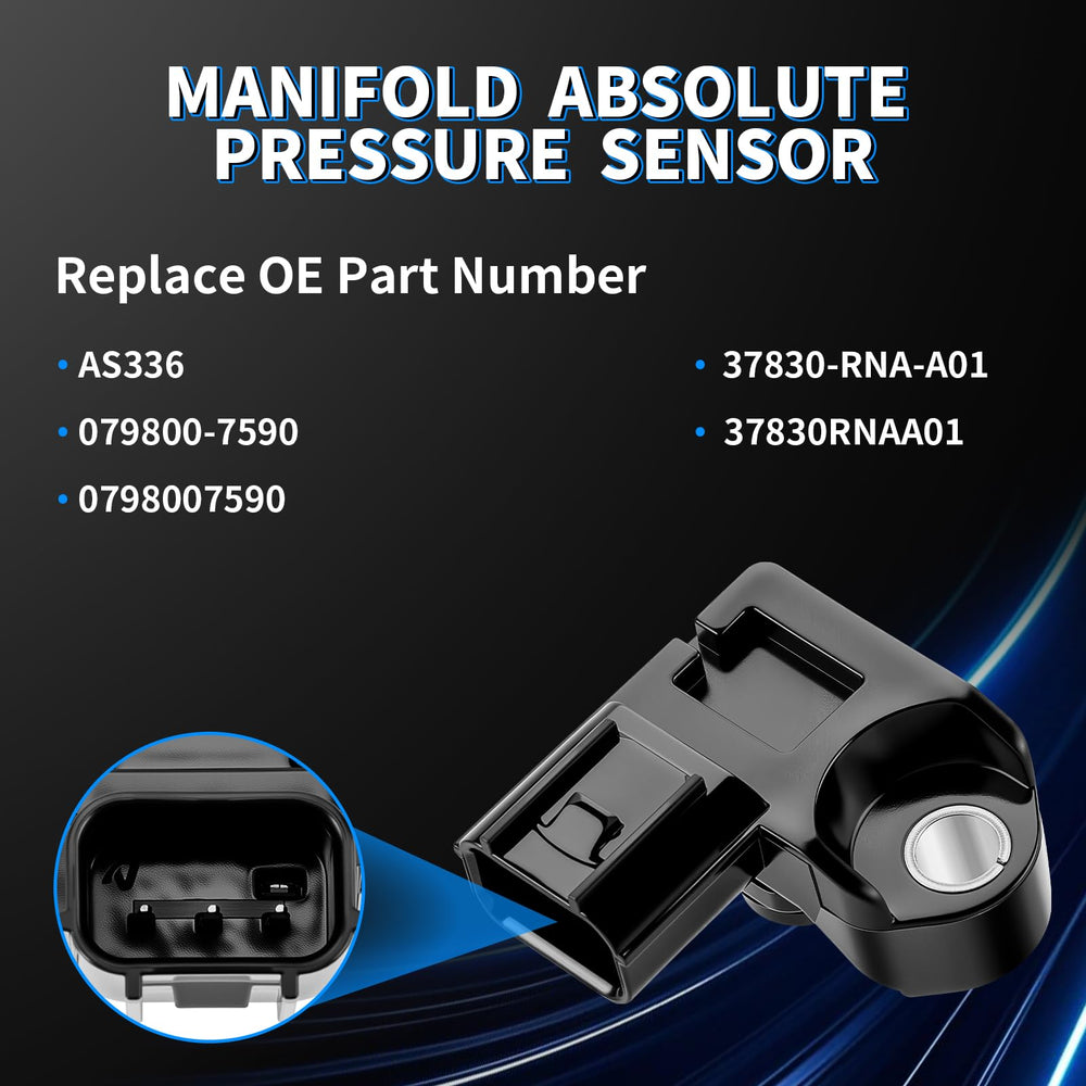 HHCSOP MAP sensor electrical connector detail ensuring plug-and-play replacement