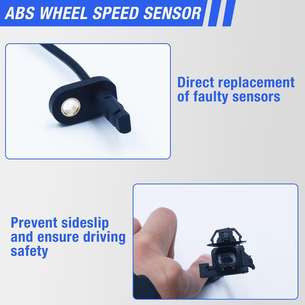 HHGKPVX sensor installed at wheel hub illustrating correct placement and improved signal accuracy