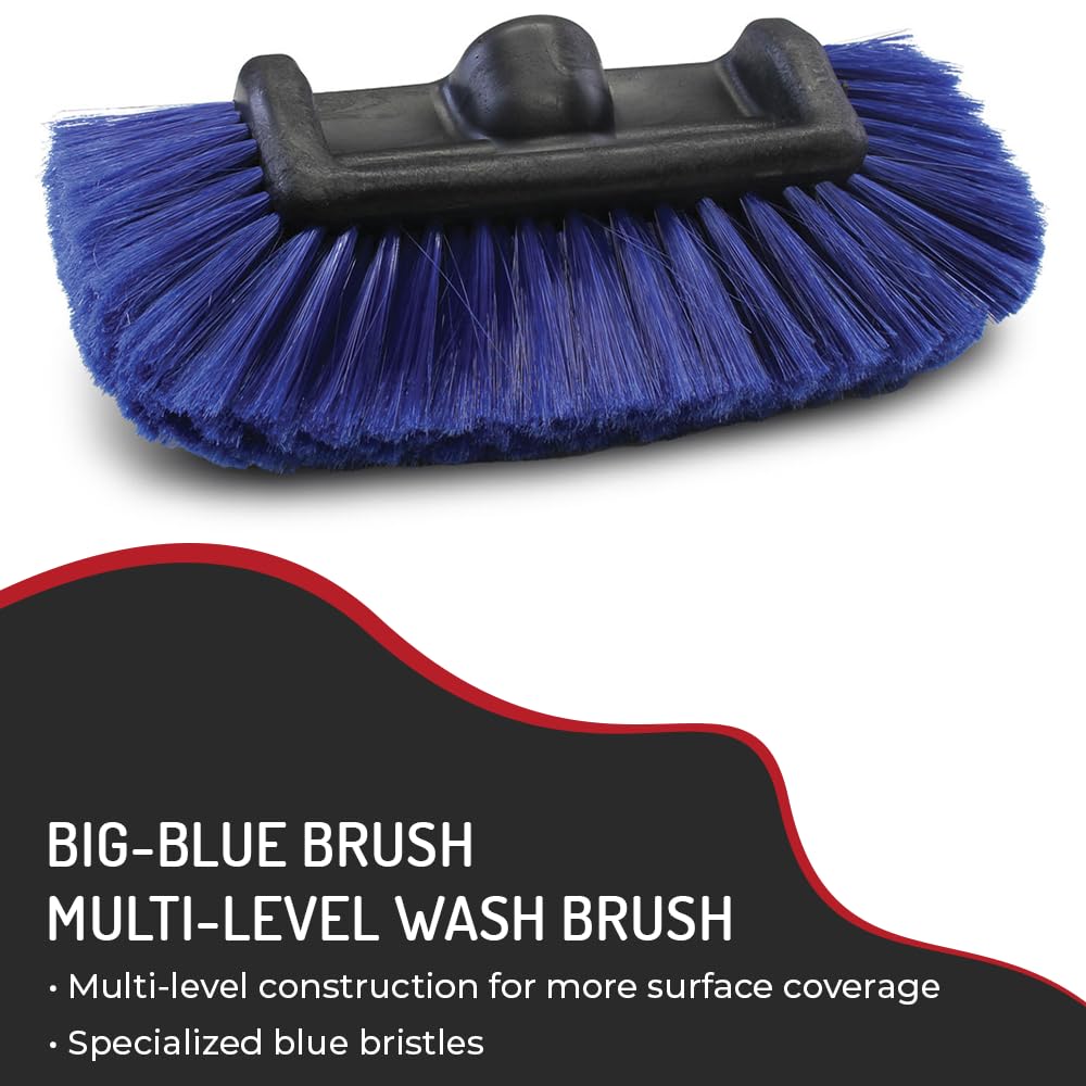 HI-TECH close-up of soft bristles highlighting durable scratch-resistant fibers