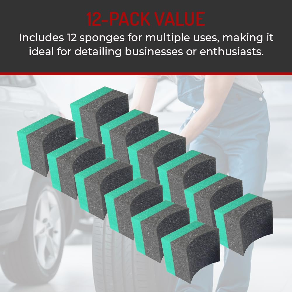 HI-TECH applicators with detailing products in a garage for efficient workflow