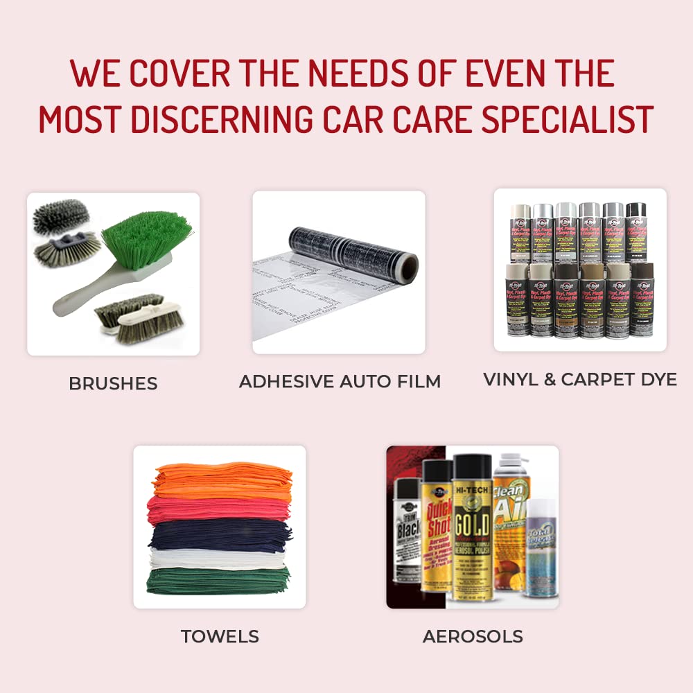 HI-TECH lifestyle detailing bay shot, presents professional garage organization