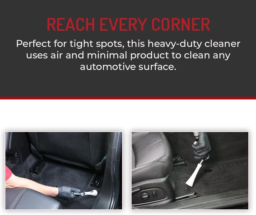 HI-TECH vortex blowing moisture from engine bay for faster drying