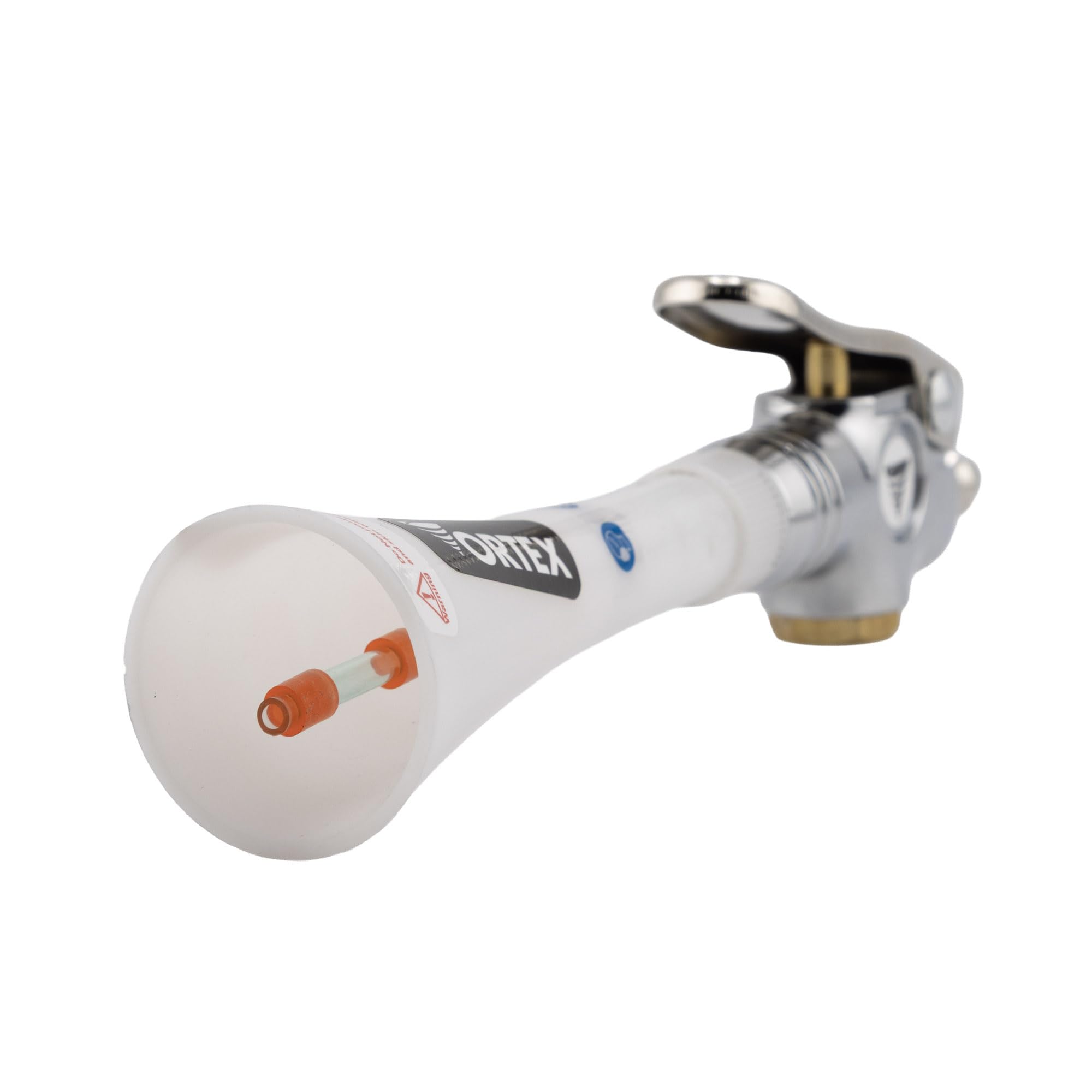 HI-TECH vortex blasting vehicle seam and vent to lift trapped debris