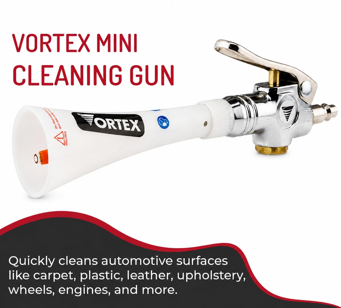 HI-TECH vortex weighted tube close-up demonstrating oscillating air power