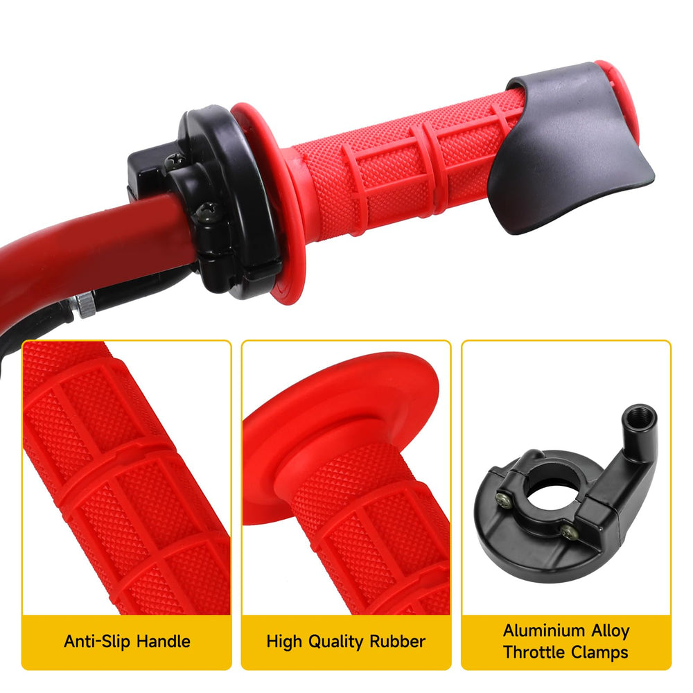 HIAORS cruise assist detail showing throttle hold aid for relaxed riding