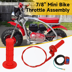 HIAORS twist throttle closeup highlighting smooth rotation and control