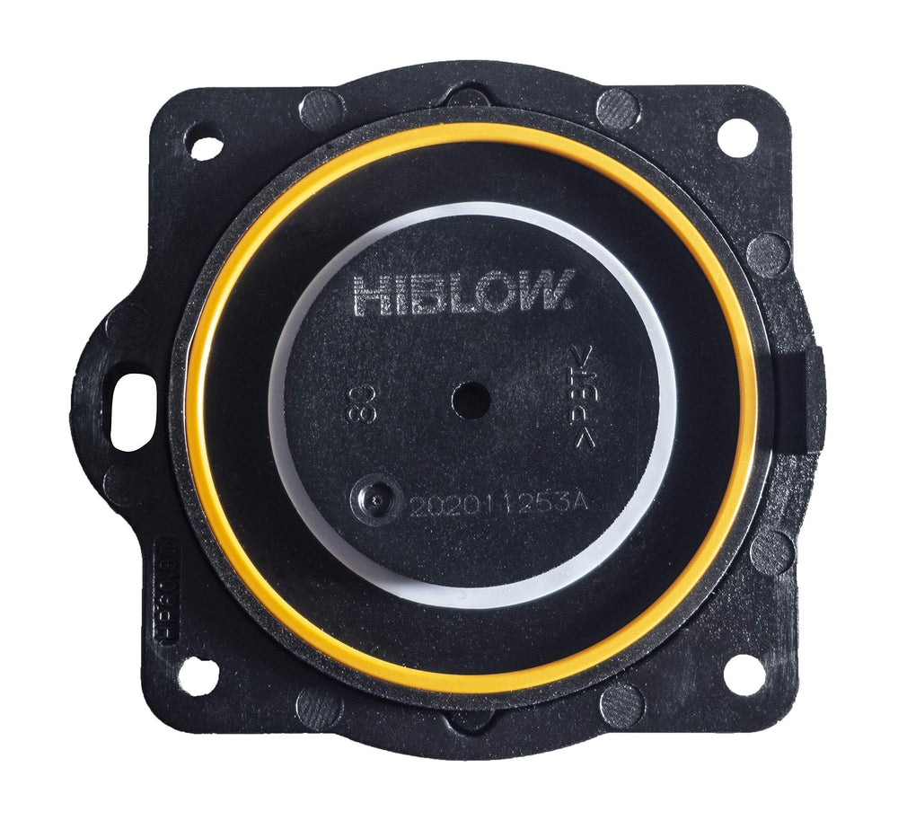 HIBLOW diaphragm close-up highlighting original part quality and durability