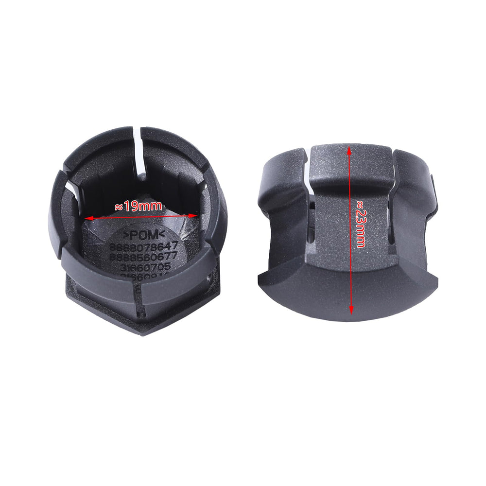 HIDOFILT cap installed on Volvo wheel demonstrating neat appearance and protection