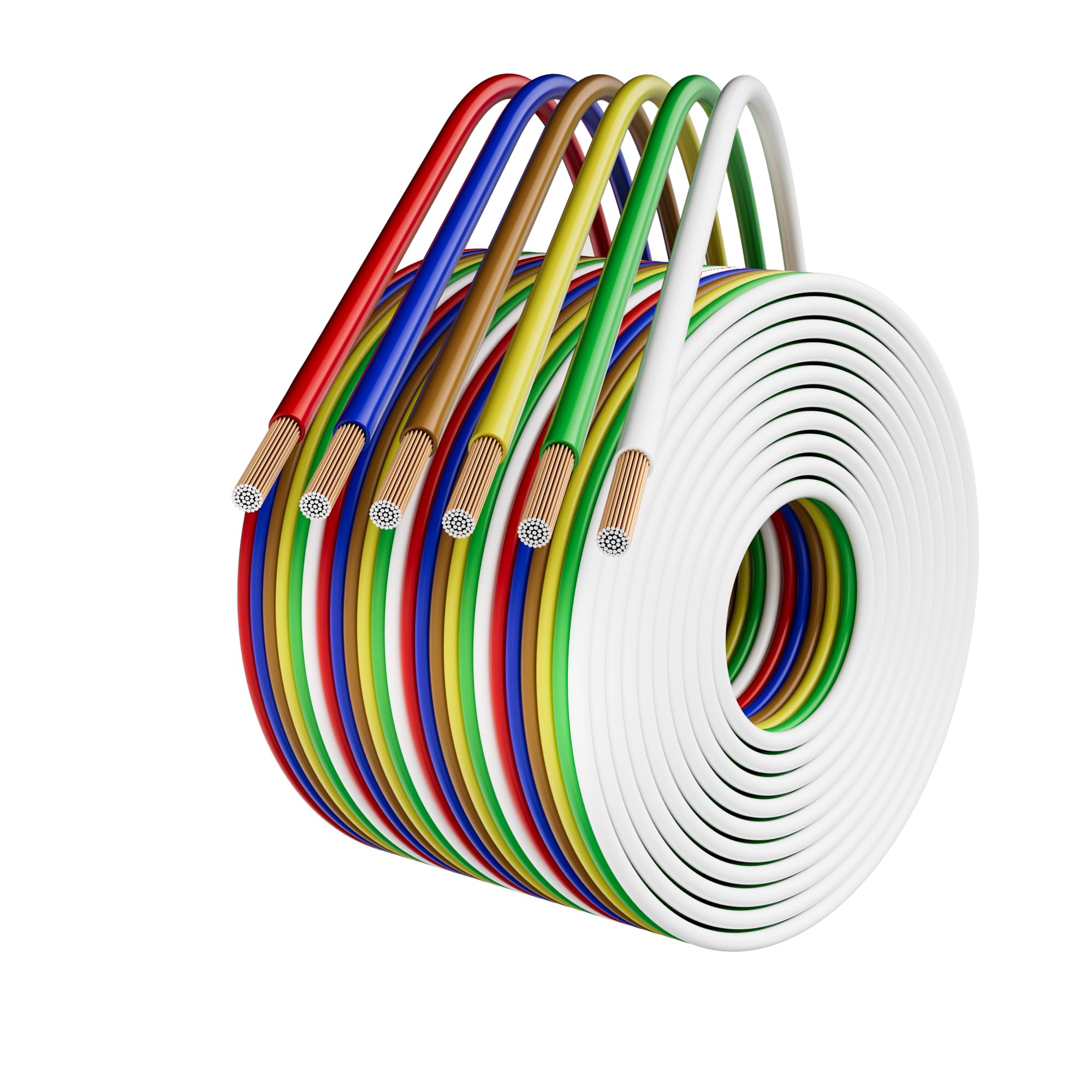 HiFind front packaging showing 6-way harness and 50ft length for easy install