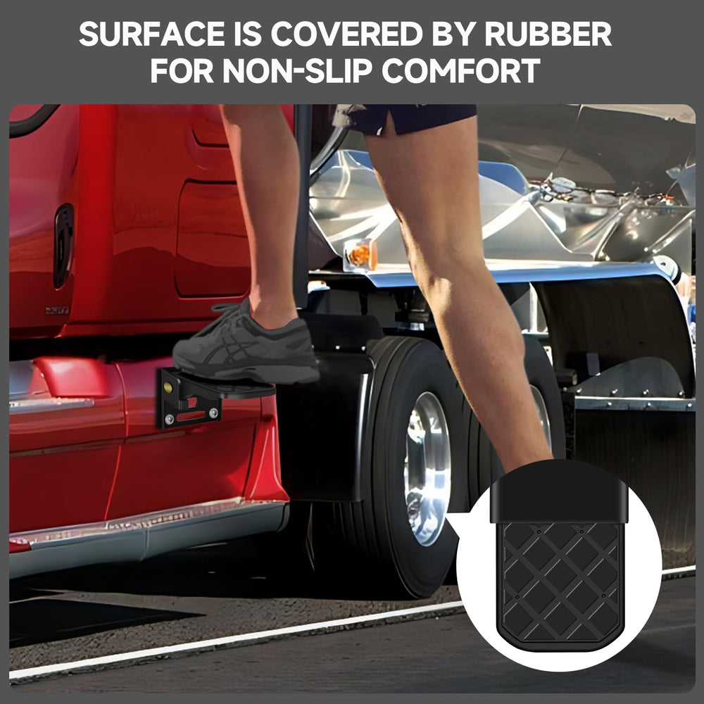 Hifor in use on RV camper entrance improves safe boarding while traveling