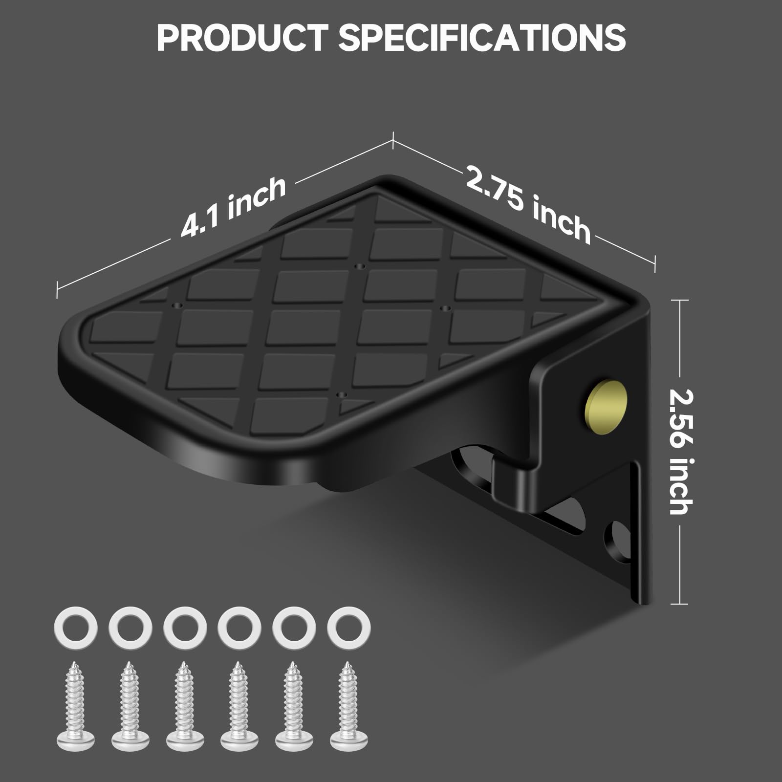 Hifor two-pack box and included screws for quick straightforward installation