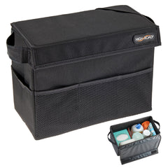 High Road Carganizer front view showing lid closed and neat storage