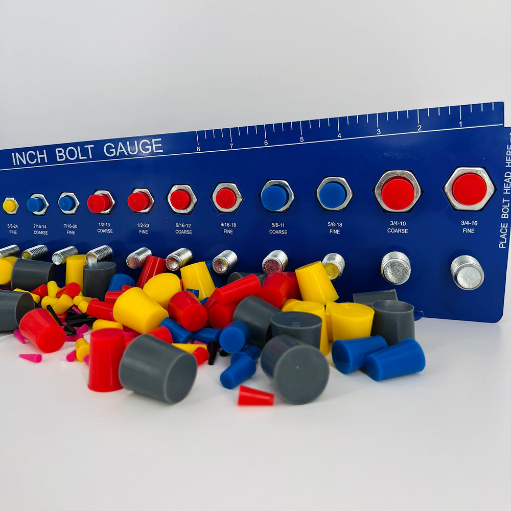 High Temp Masking Supply plugs on workbench in use showing practical workshop versatility