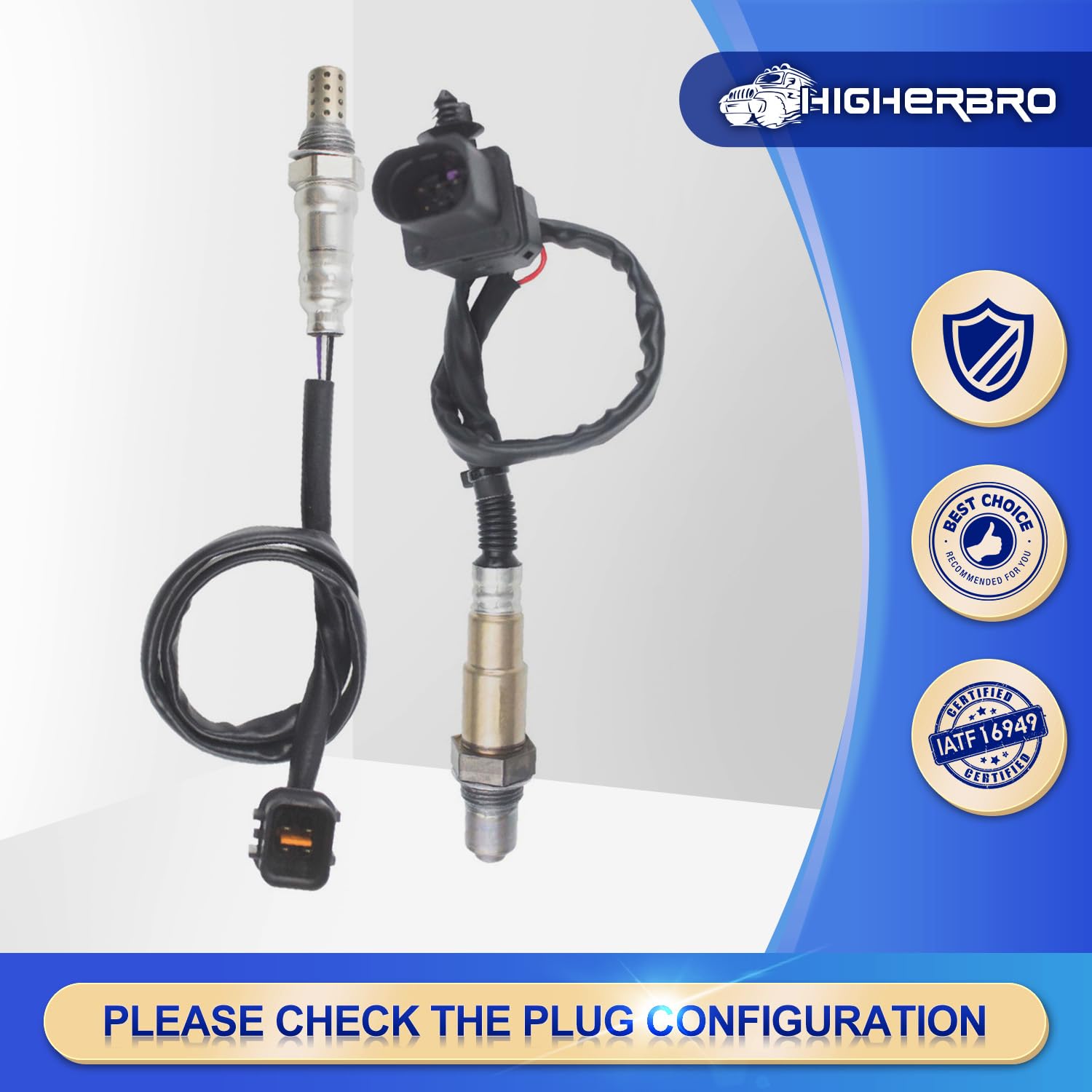 higherbro close-up of sensor thread and heater element detail ensuring durable fit and fast warm-up