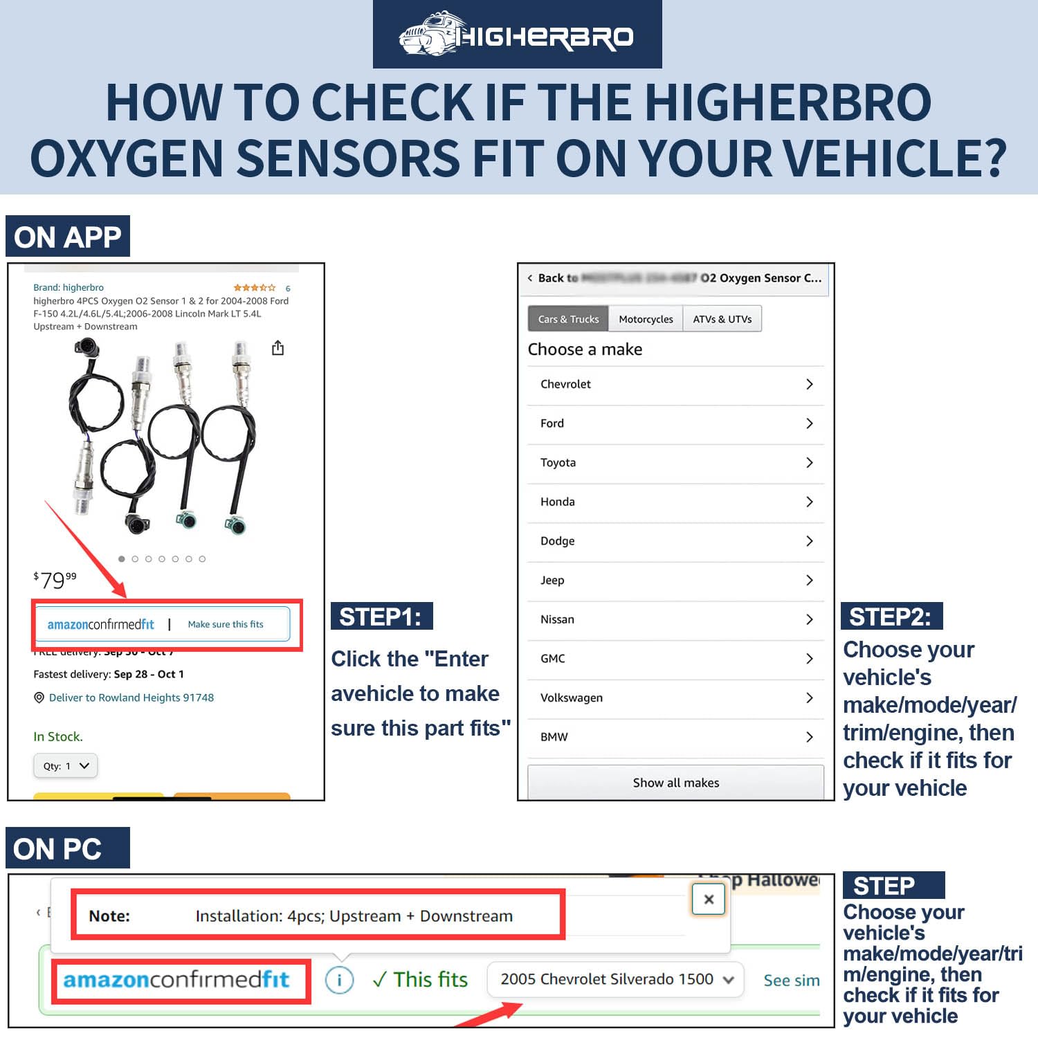 higherbro sensors next to a ruler showing scale for correct fit and confident purchase decision
