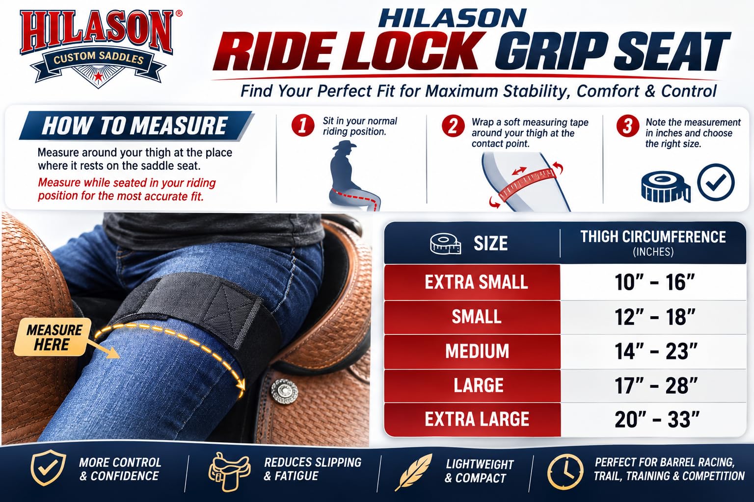HILASON folded compact storage showing portability and easy transport benefit