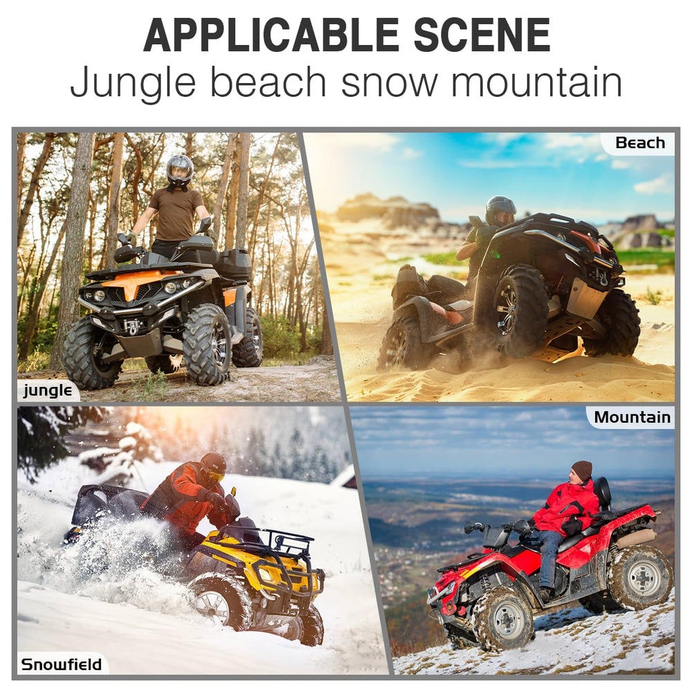 Himal Outdoors cover on ATV in ranch setting protecting seat from elements