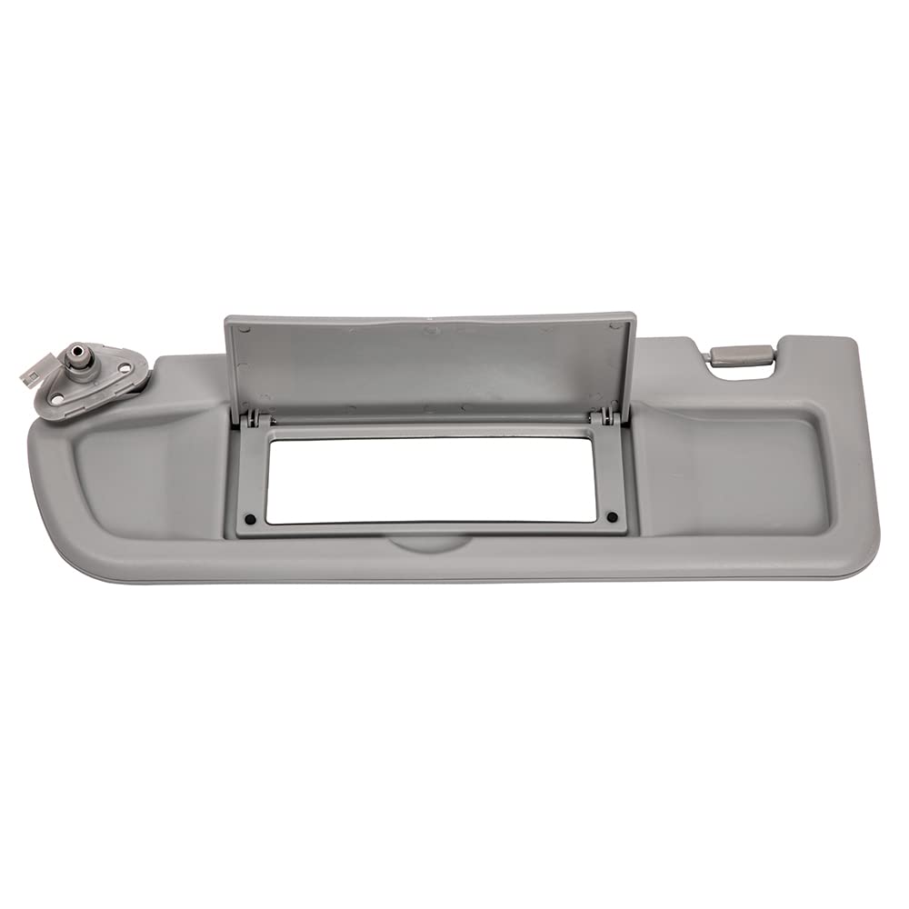 HIMIKI sun visor close-up texture and stitching detail demonstrating durable interior-grade material