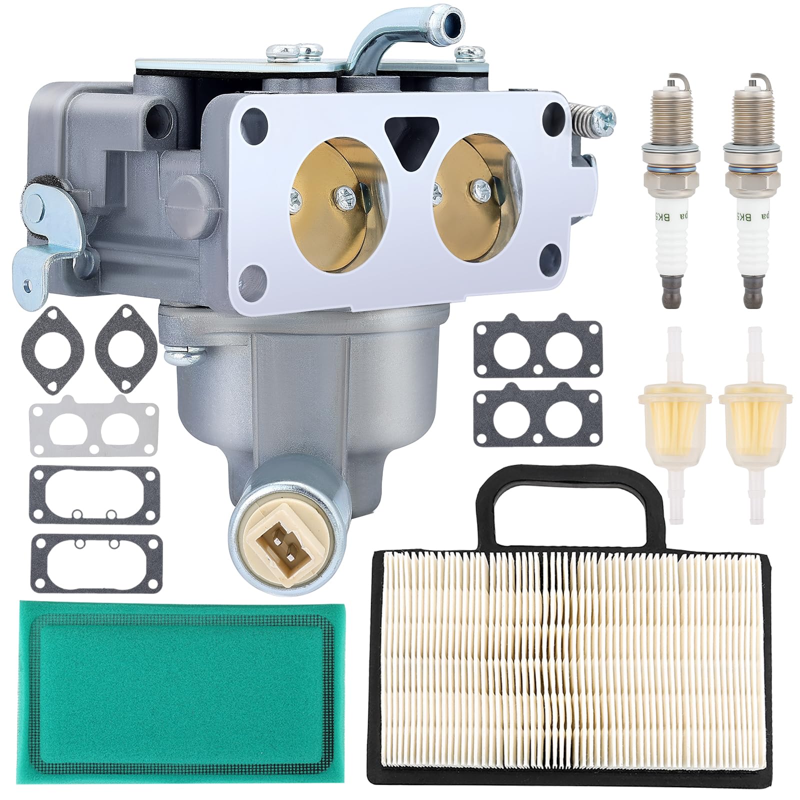 Hipa 407777 carburetor front view showing clean casting and mounting points for dependable fit