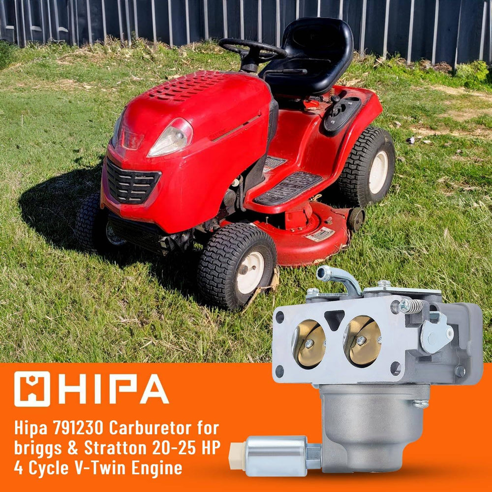 Hipa carburetor top showing throttle linkage for precise throttle response and easy hookup