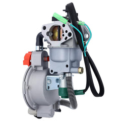 Hipa closeup of manual choke lever offering reliable cold-start control