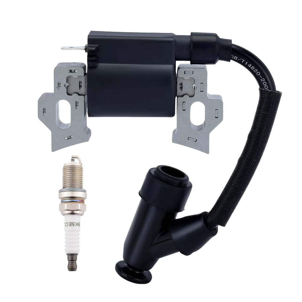HIPA ignition coil front view showing compact housing and easy replacement benefit