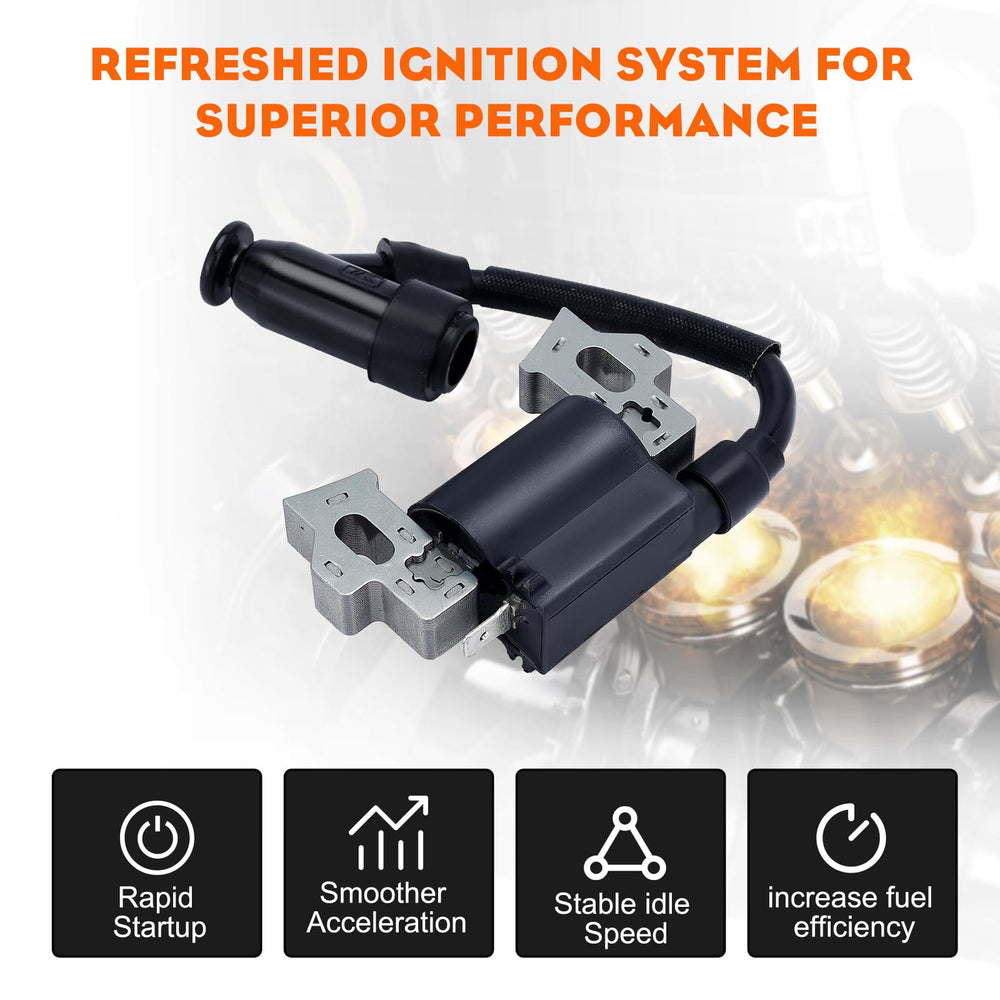 HIPA ignition coil mounting tabs detail showing bolt pattern for direct-fit convenience