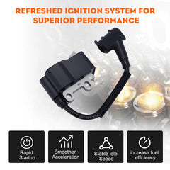 HIPA ignition coil side connection detail highlighting secure electrical lead