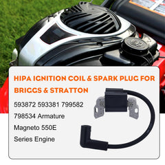 Hipa ignition coil side profile highlighting durable housing and terminal access