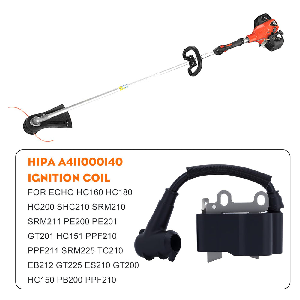 HIPA ignition coil and included spark plug in package ready to replace